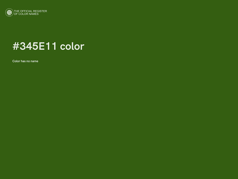 #345E11 color image