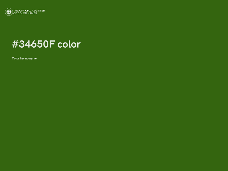#34650F color image