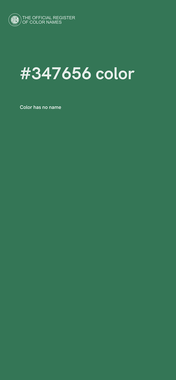 #347656 color image