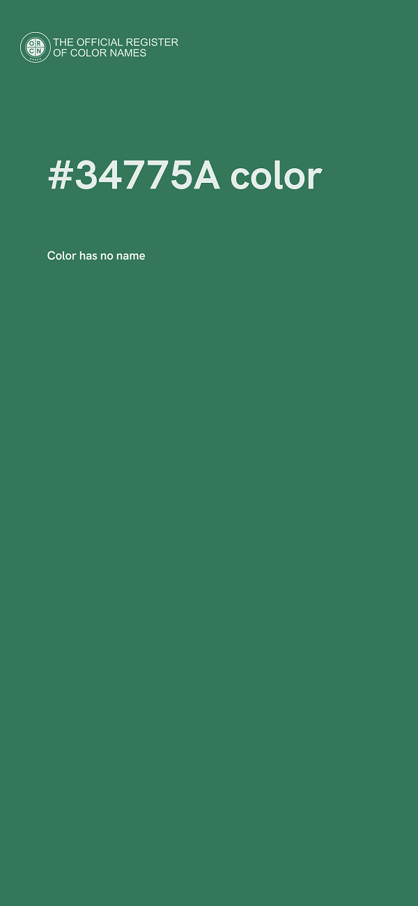 #34775A color image