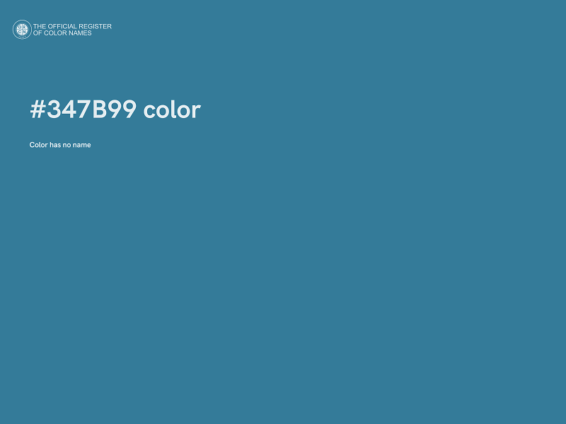 #347B99 color image