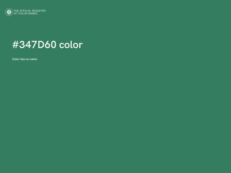 #347D60 color image