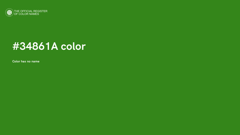 #34861A color image