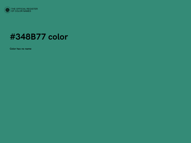 #348B77 color image