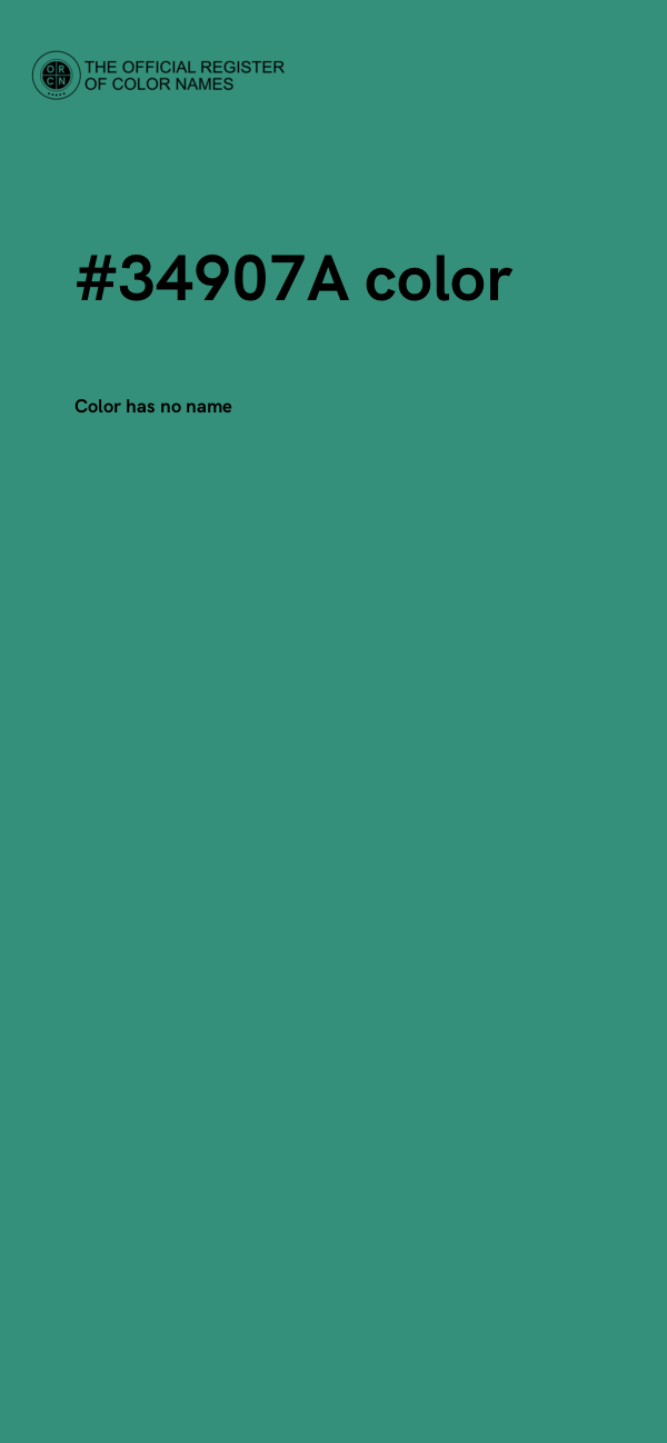 #34907A color image