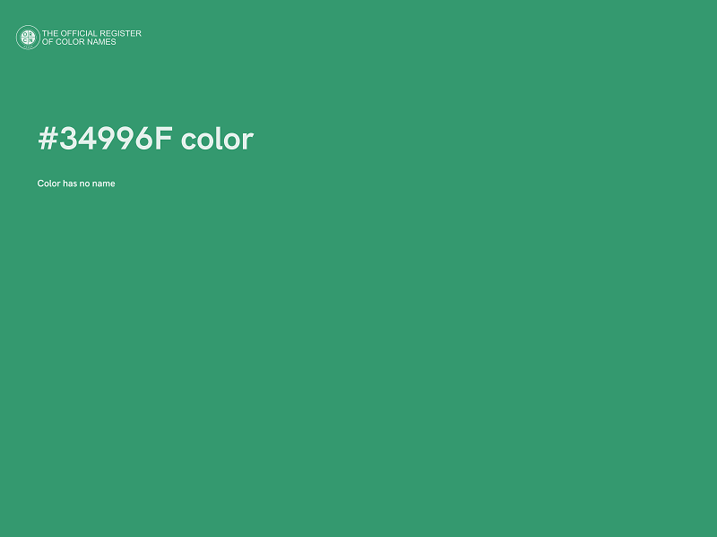 #34996F color image