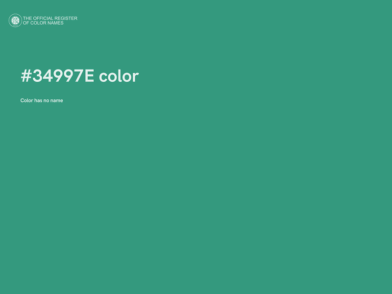 #34997E color image