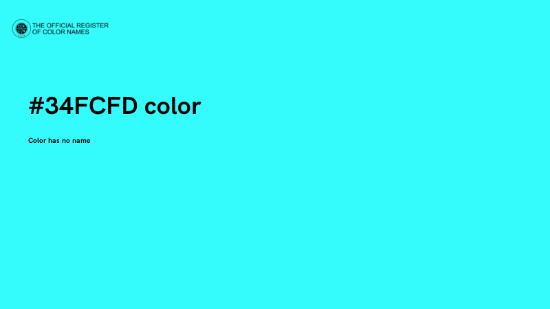#34FCFD color image