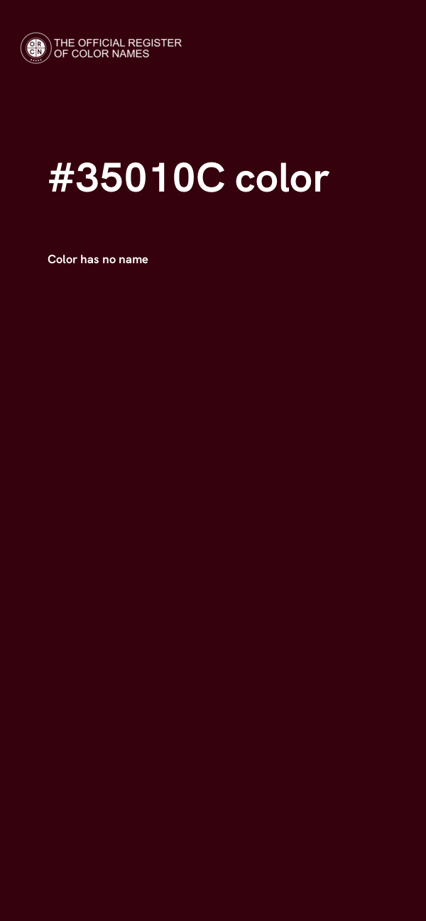 #35010C color image