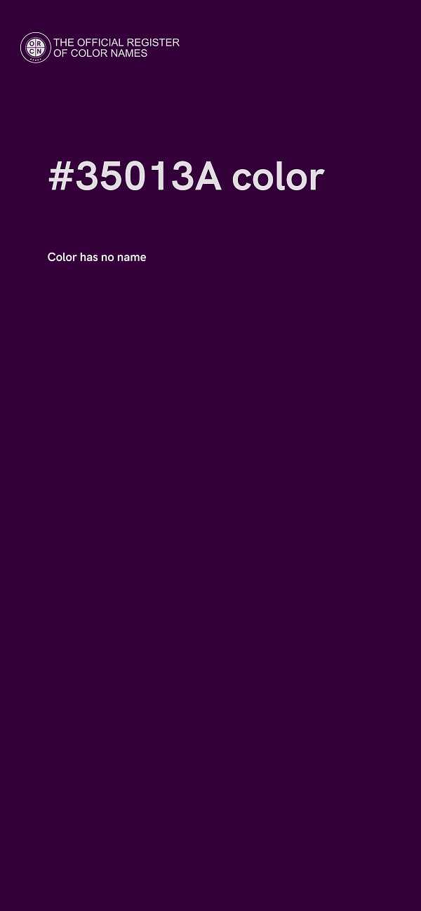 #35013A color image