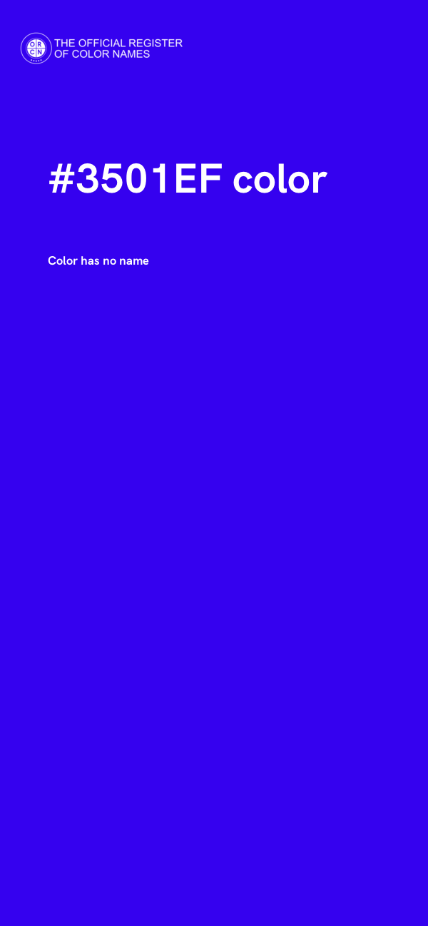 #3501EF color image