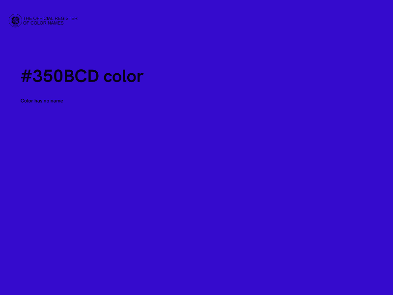 #350BCD color image