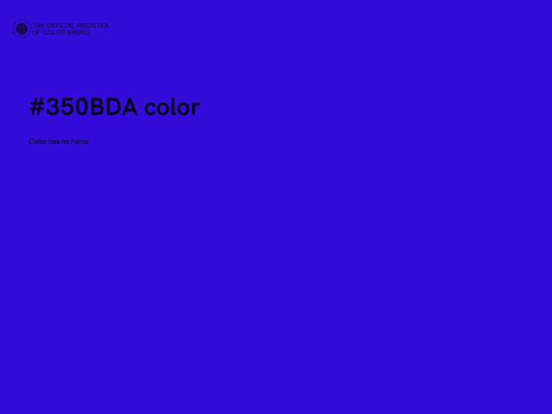 #350BDA color image