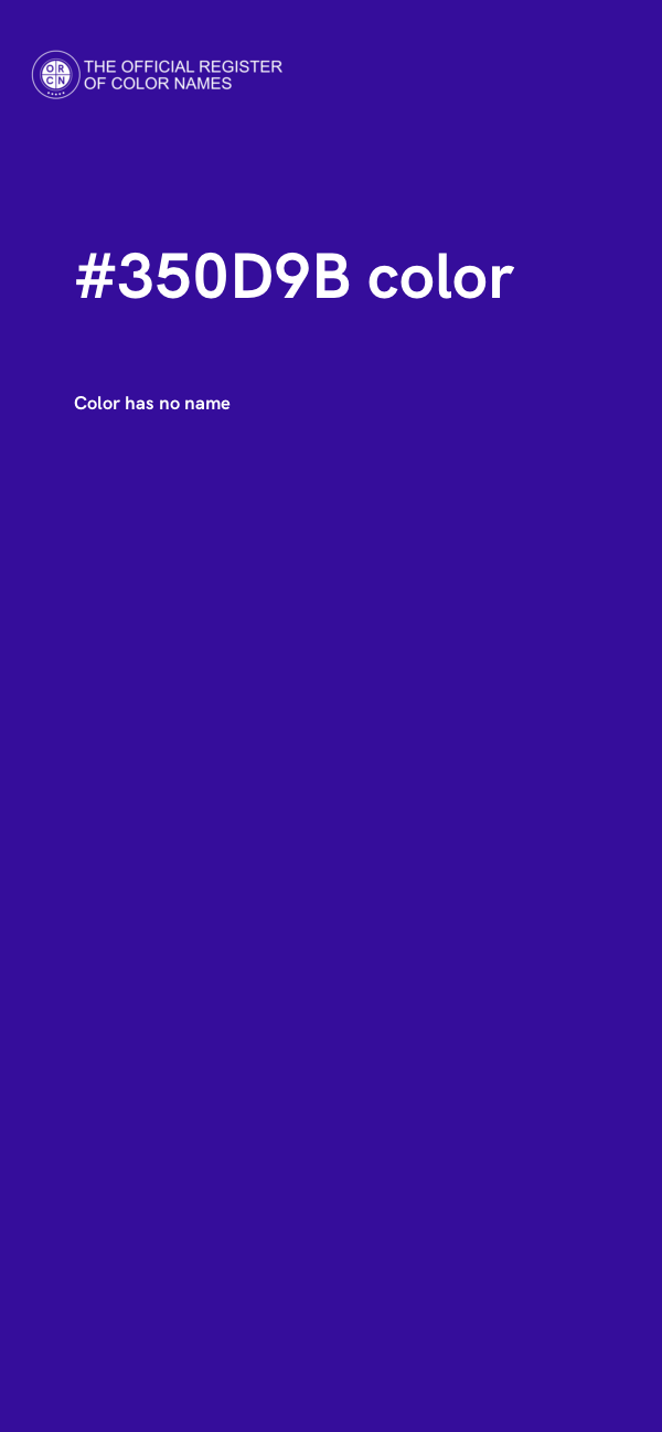 #350D9B color image