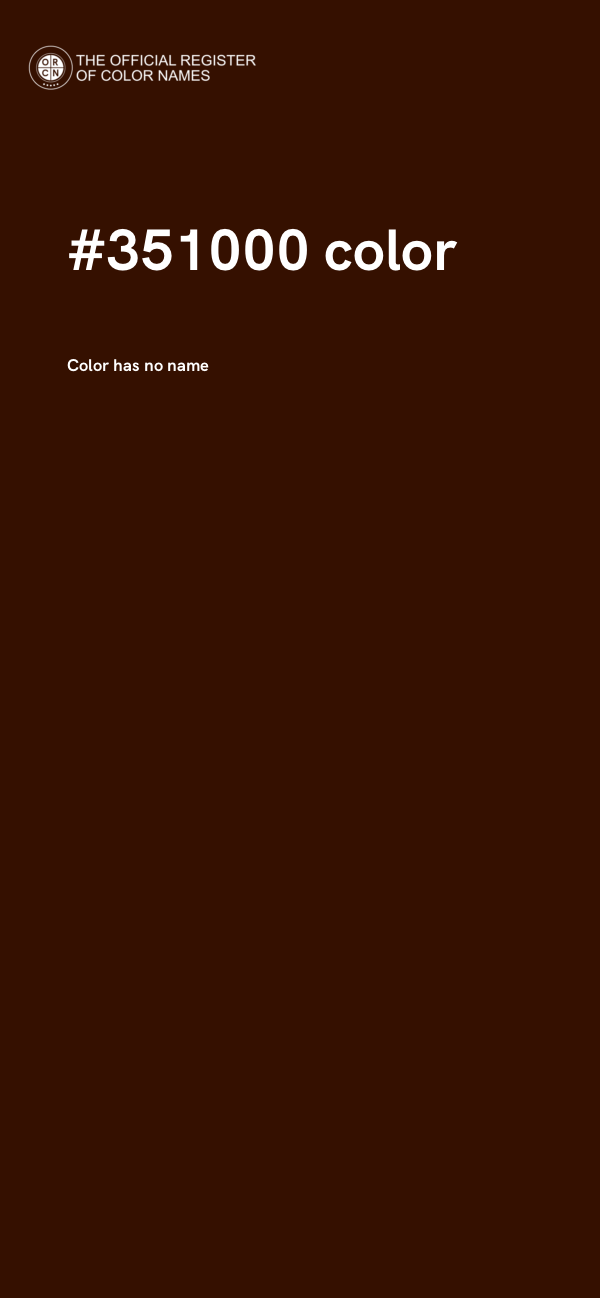 #351000 color image