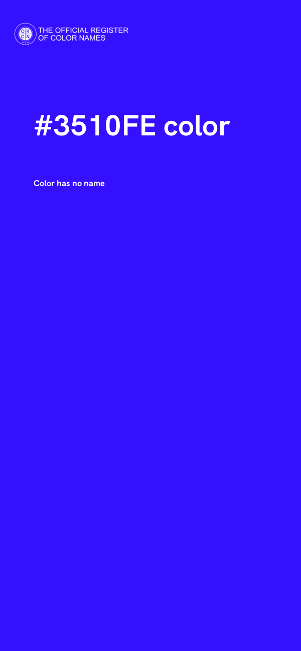 #3510FE color image