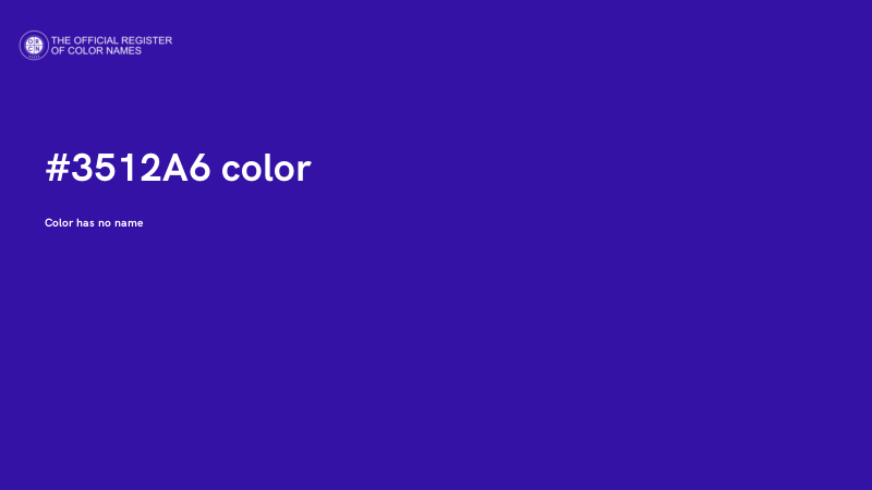 #3512A6 color image