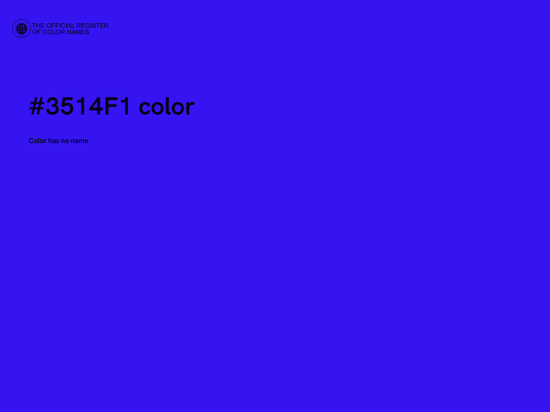 #3514F1 color image