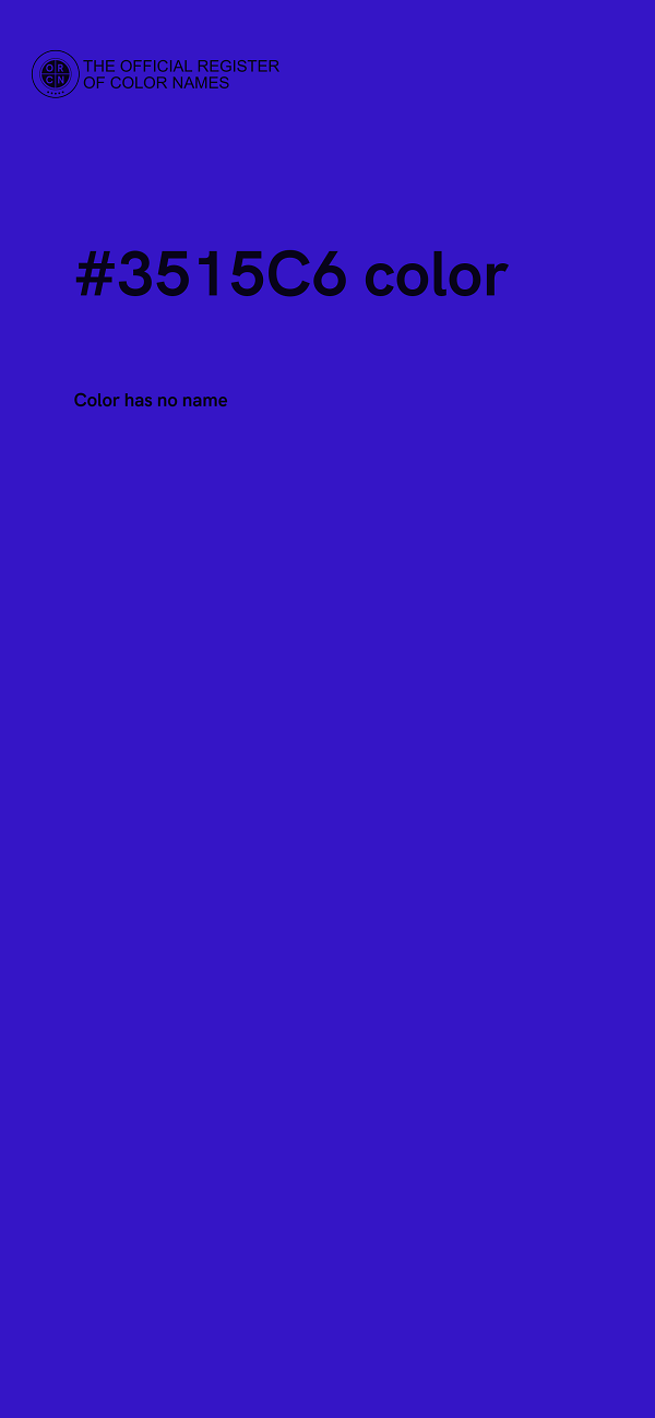 #3515C6 color image