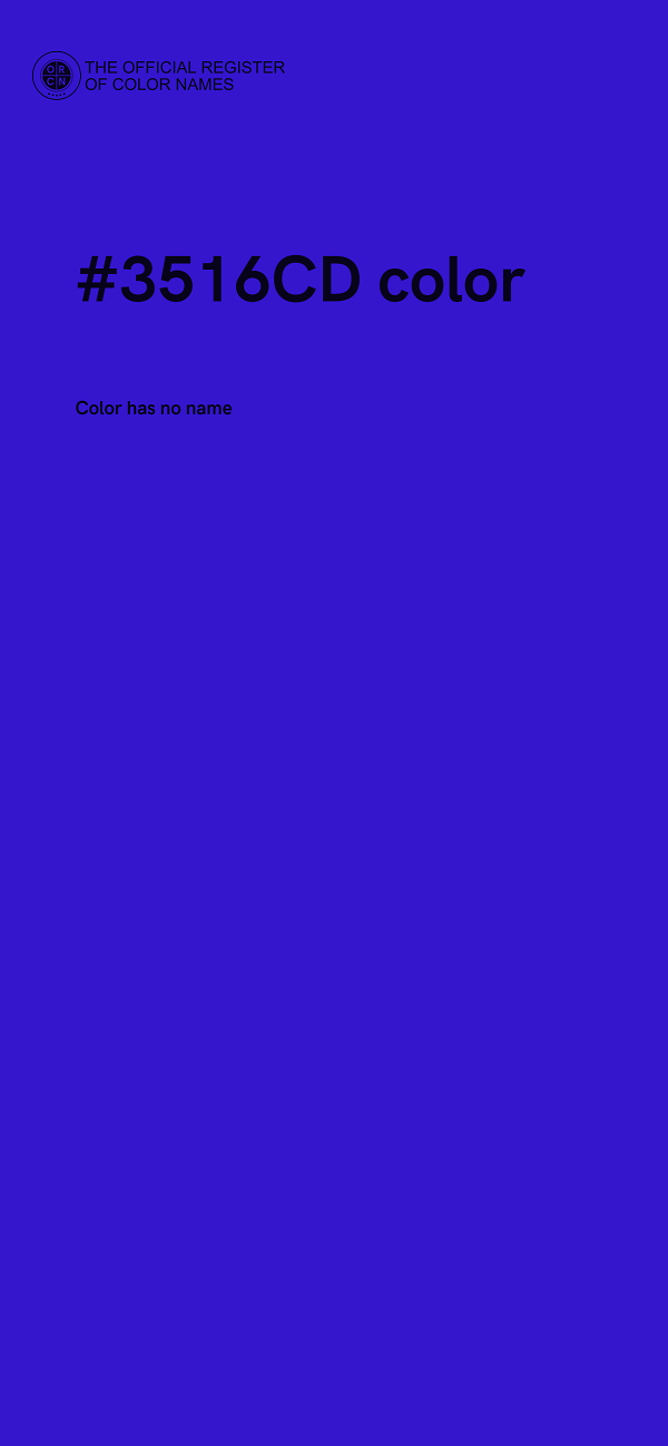 #3516CD color image
