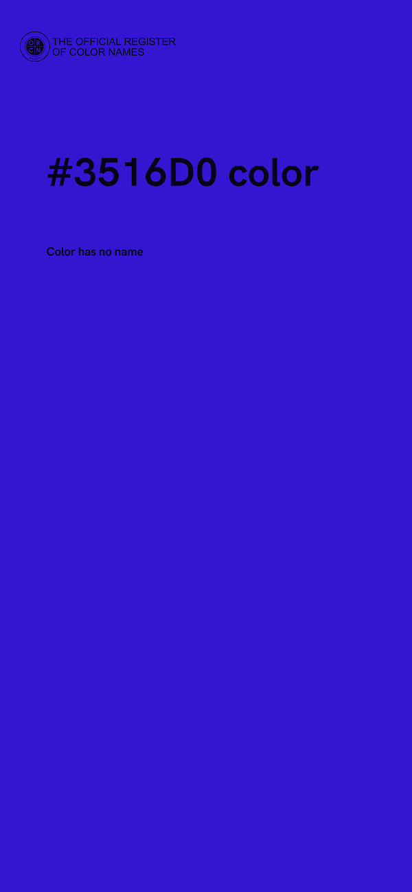 #3516D0 color image