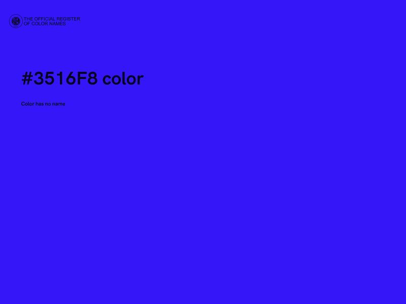 #3516F8 color image