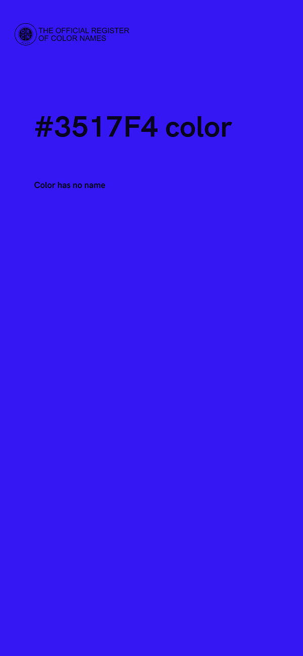 #3517F4 color image