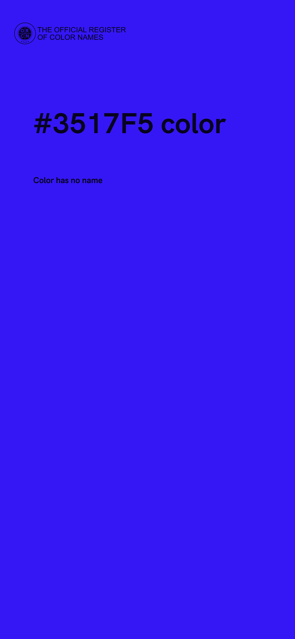 #3517F5 color image