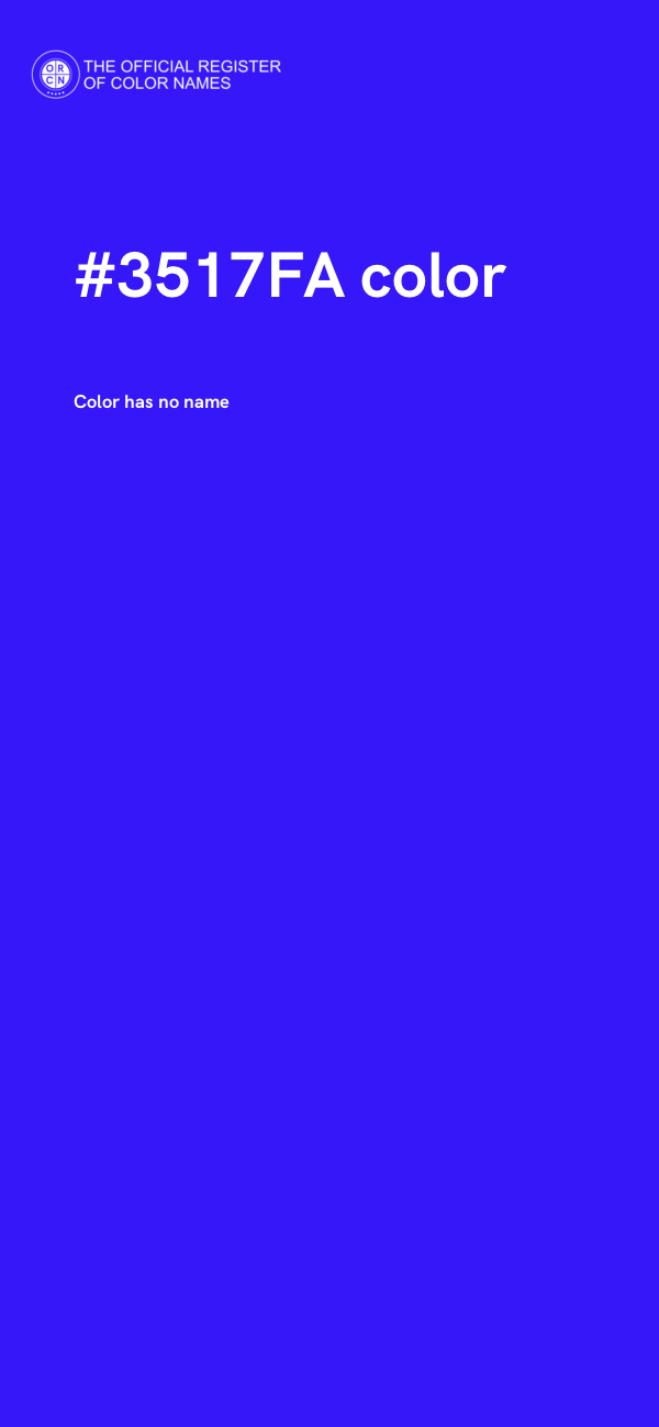 #3517FA color image