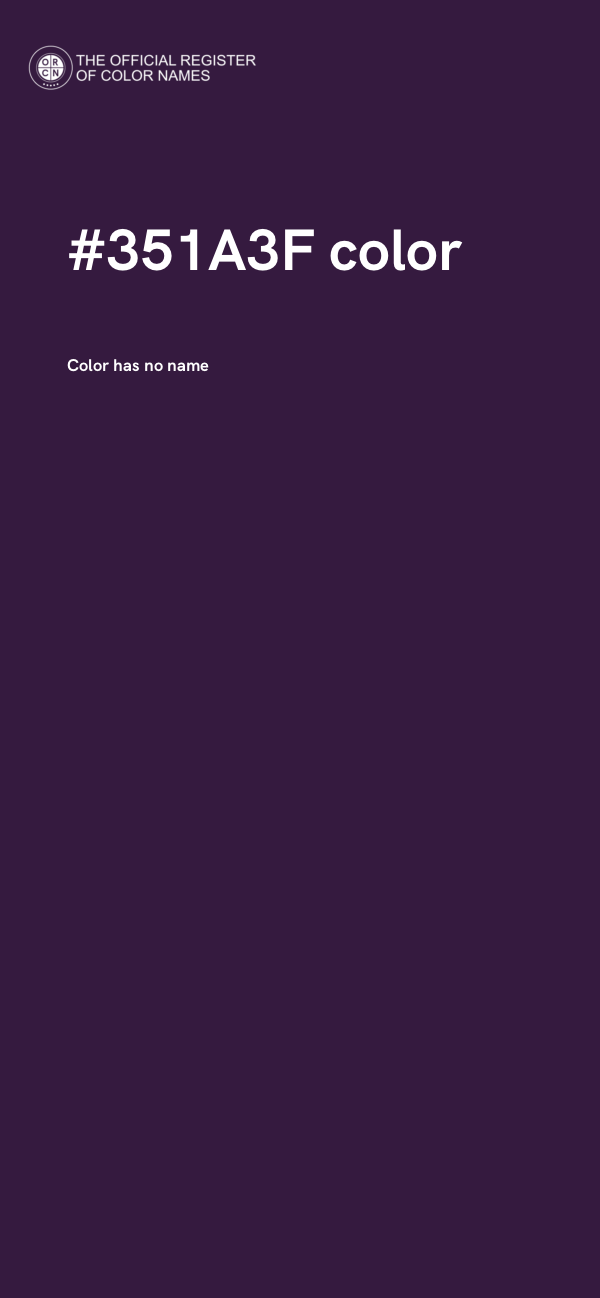 #351A3F color image