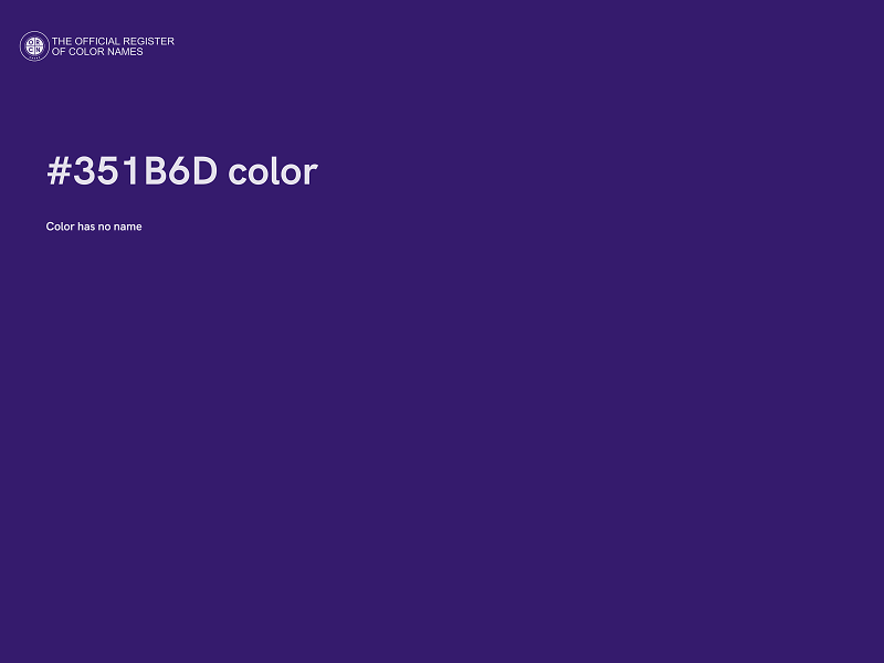 #351B6D color image