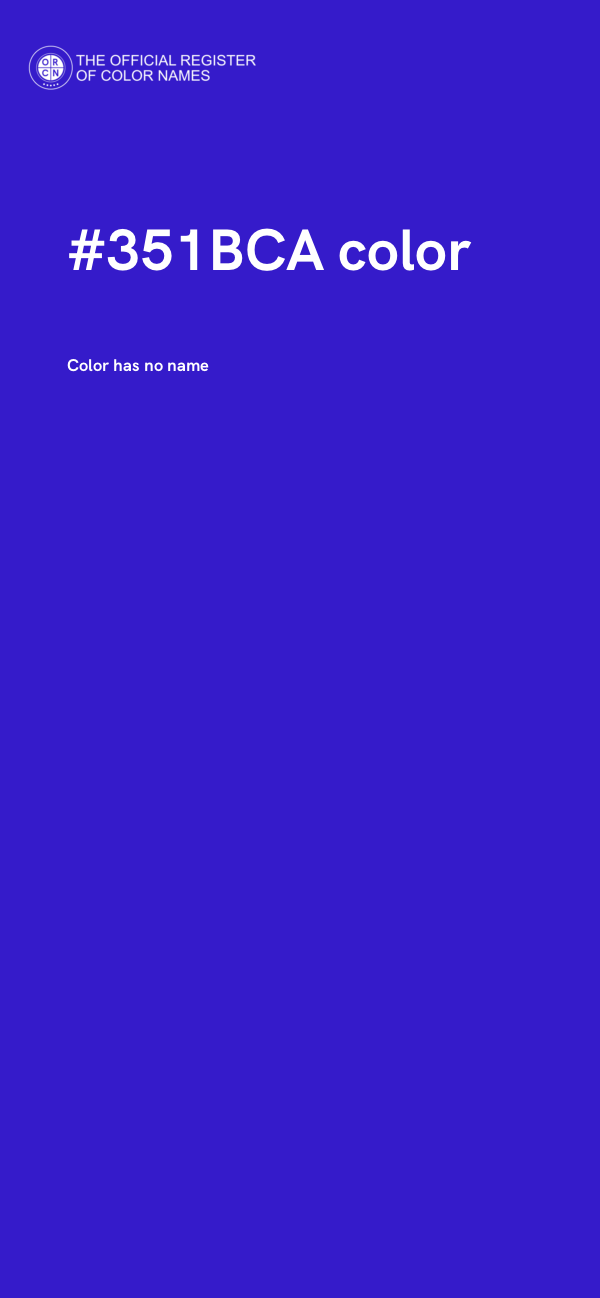 #351BCA color image