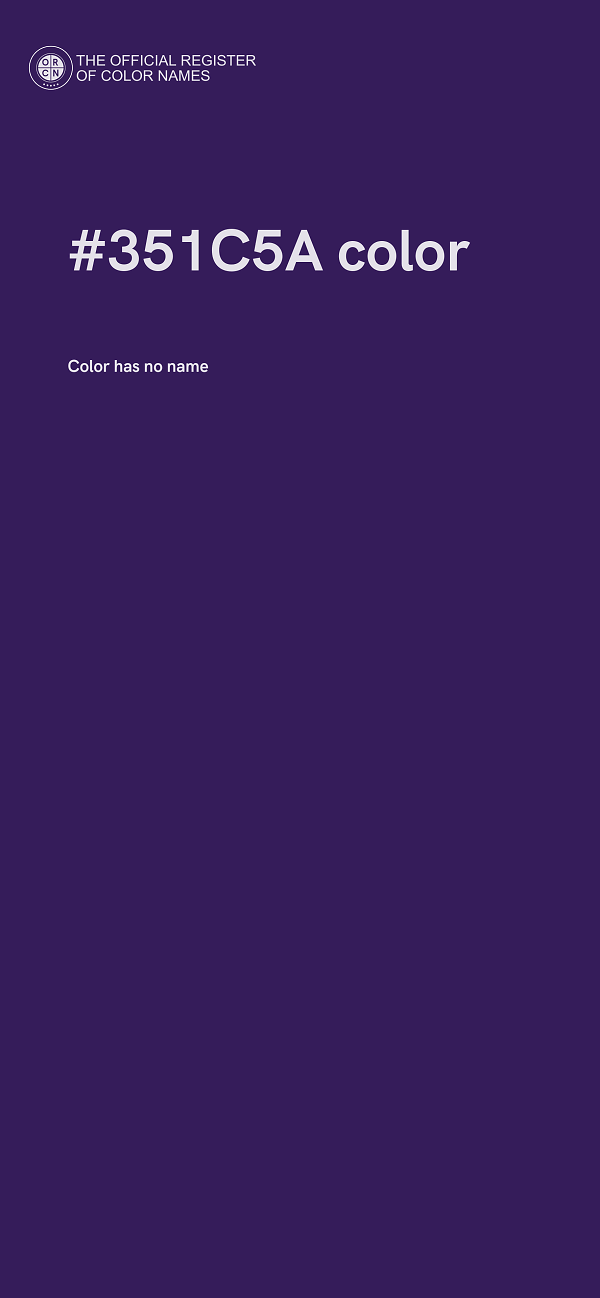 #351C5A color image