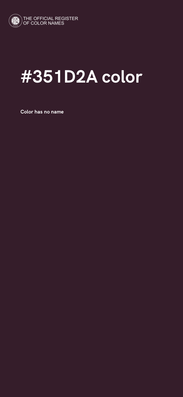 #351D2A color image