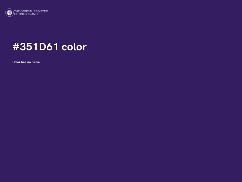 #351D61 color image