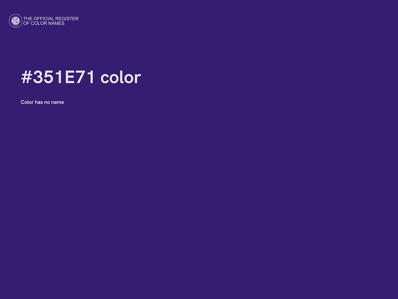 #351E71 color image