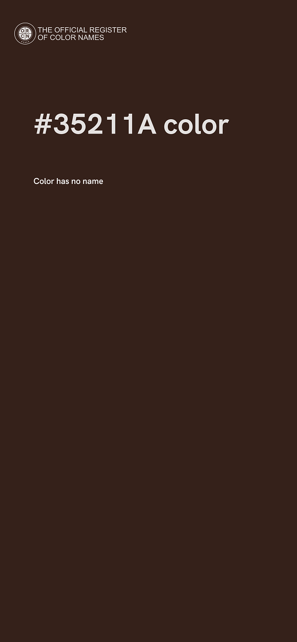 #35211A color image