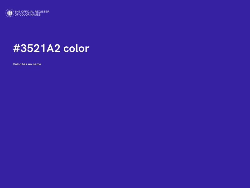 #3521A2 color image