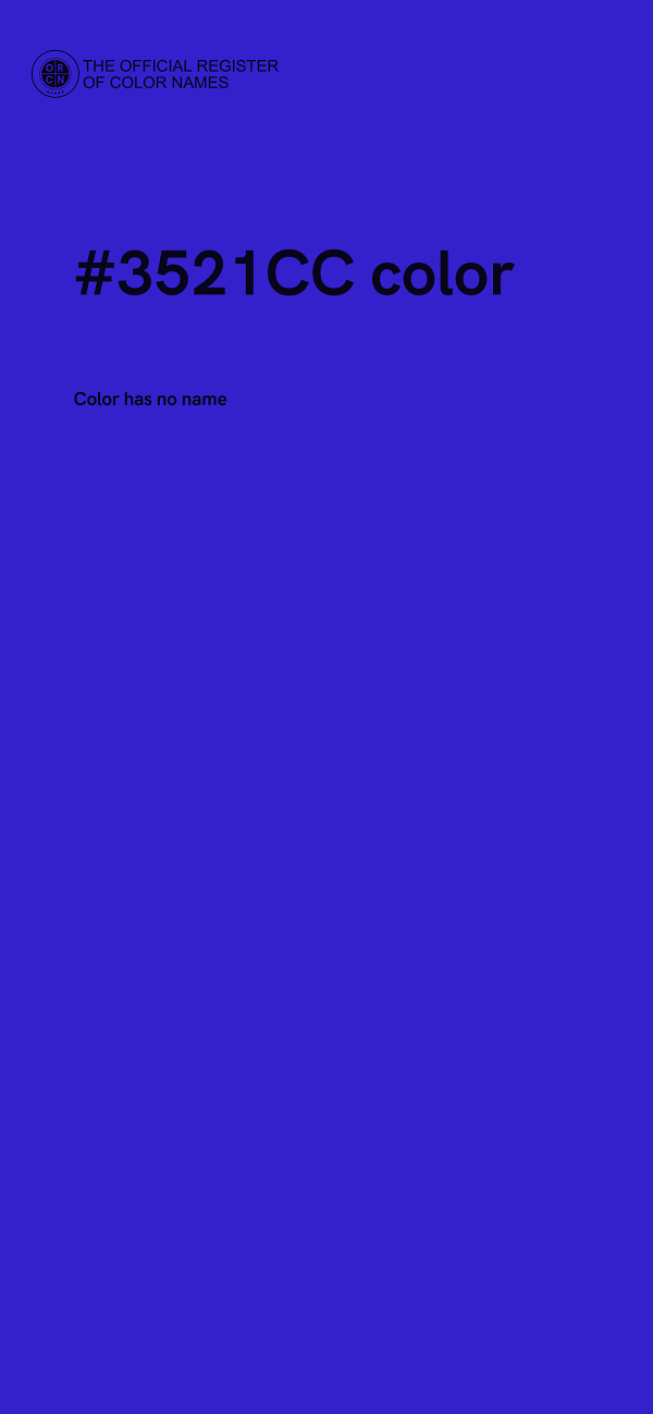 #3521CC color image
