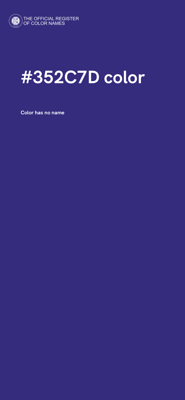 #352C7D color image