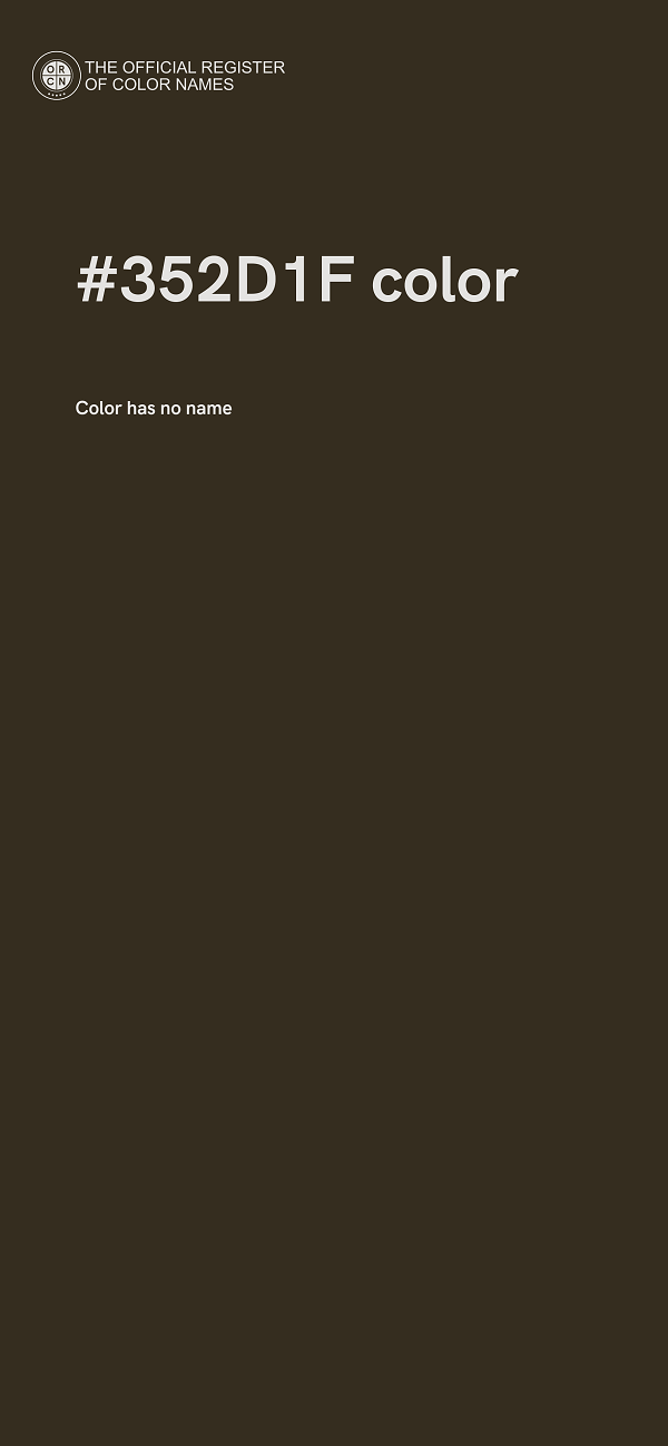 #352D1F color image