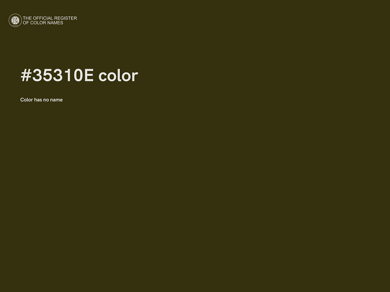 #35310E color image