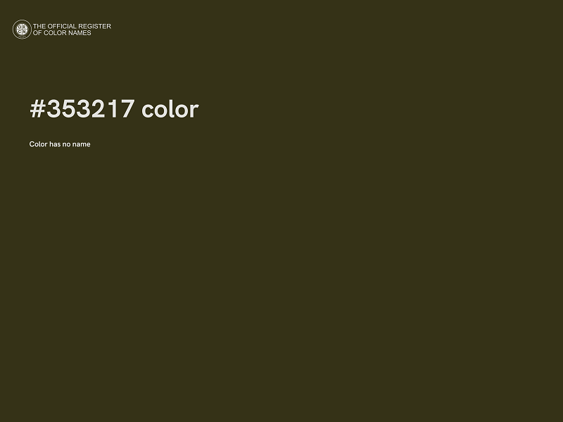 #353217 color image