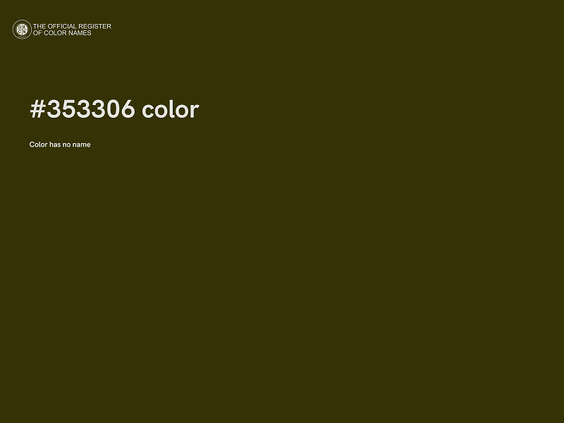 #353306 color image