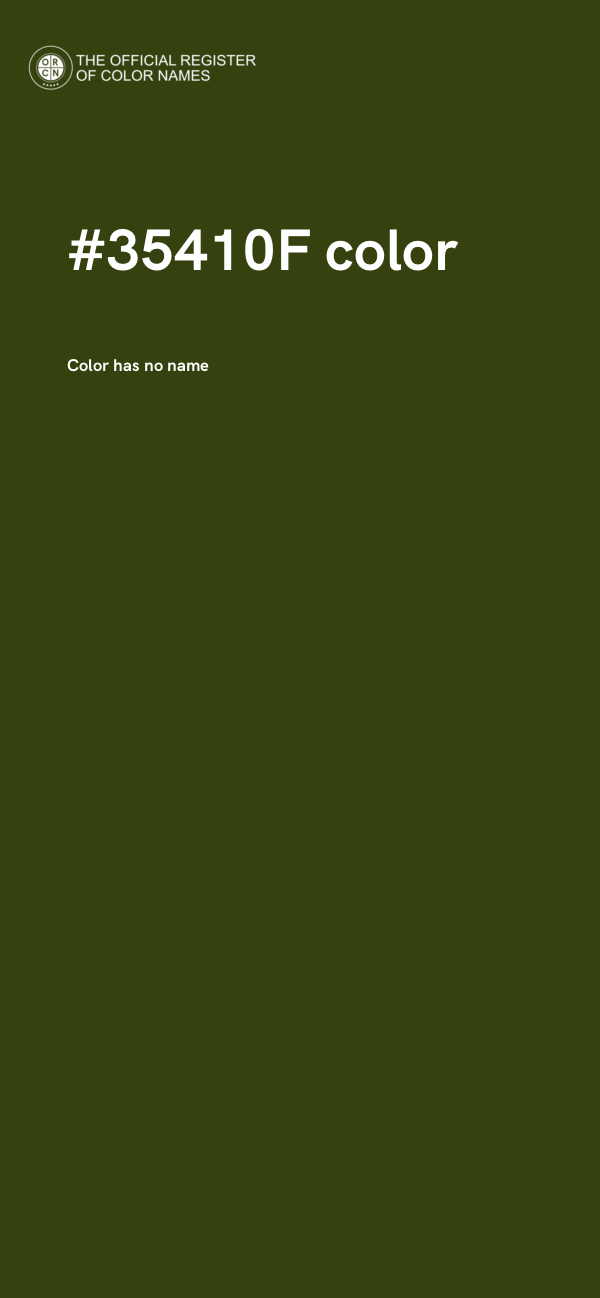#35410F color image