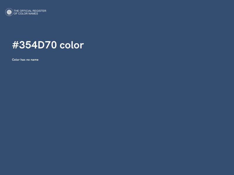 #354D70 color image