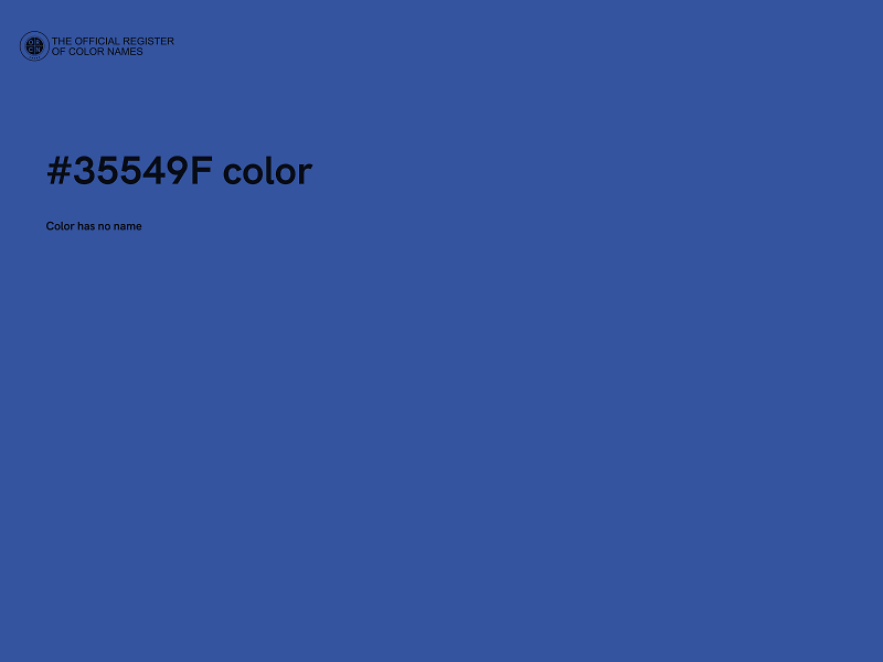 #35549F color image