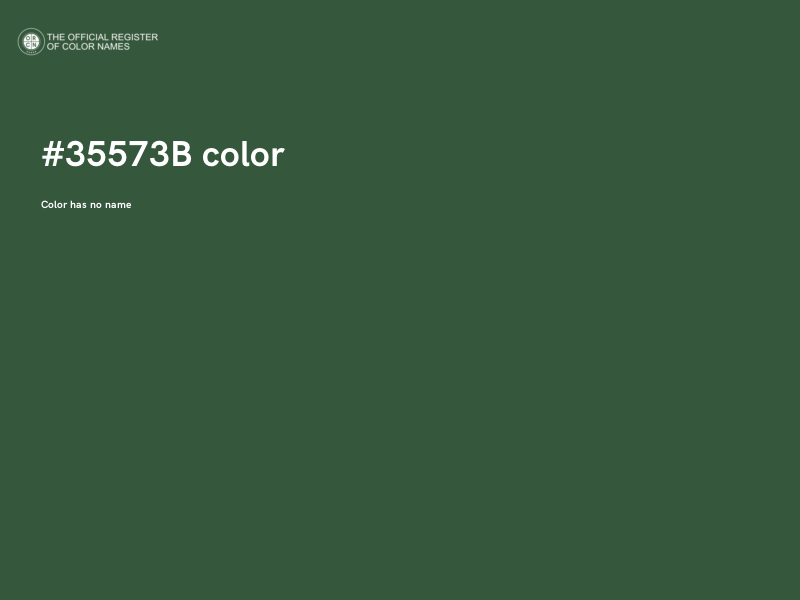 #35573B color image