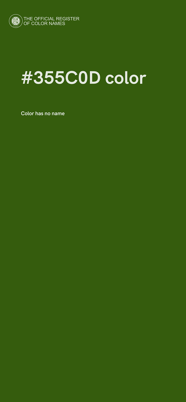 #355C0D color image