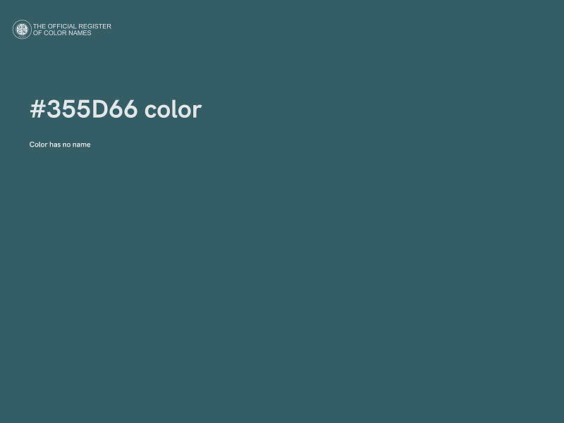 #355D66 color image